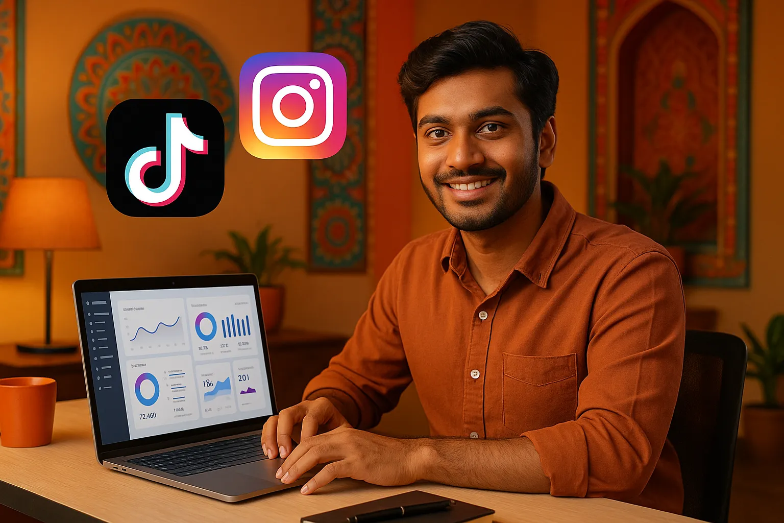 I'm an Indian Creator and I Post TikToks Every Day — Here's My Exact Setup